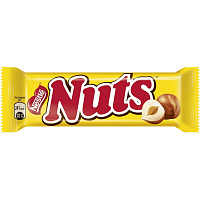 Шоколадные батончики Nuts (30 штук по 50 г) фото Шоколадные батончики Nuts (30 штук по 50 г)