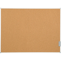 Доска пробковая 90x120 см Attache Economy пластиковая рама фото Доска пробковая 90x120 см Attache Economy пластиковая рама