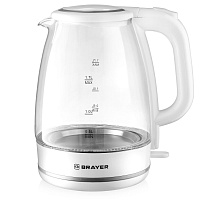 Чайник электрический Brayer BR1030WH белый фото Чайник электрический Brayer BR1030WH белый