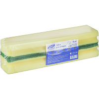 Губка для уборки Luscan Professional поролон 15x7 см с абразивным слоем (4 штуки в упаковке) фото Губка для уборки Luscan Professional поролон 15x7 см с абразивным слоем (4 штуки в упаковке)