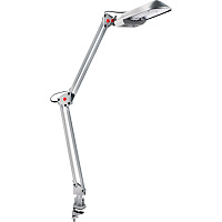 Светильник настольный Camelion KD-017C серебристый фото Светильник настольный Camelion KD-017C серебристый
