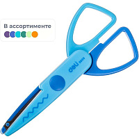 Ножницы детские Deli Neon 136 мм универсальные тупоконечные фото Ножницы детские Deli Neon 136 мм универсальные тупоконечные