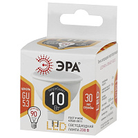 Лампа светодиодная Эра Std LED MR16-10W-827-GU5.3 спот 10Вт GU5.3 2700K 800Лм 220В Б0032995 фото Лампа светодиодная Эра Std LED MR16-10W-827-GU5.3 спот 10Вт GU5.3 2700K 800Лм 220В Б0032995