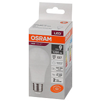 Лампа светодиодная Osram LED Value A груша 15Вт E27 4000K 1200Лм 220В 4058075579156 фото Лампа светодиодная Osram LED Value A груша 15Вт E27 4000K 1200Лм 220В 4058075579156