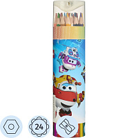 Карандаши цветные Deli Super Wings 24 карандаша 24 цвета шестигранные фото Карандаши цветные Deli Super Wings 24 карандаша 24 цвета шестигранные