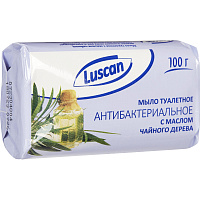 Мыло туалетное Luscan антибактериальное 100 г фото Мыло туалетное Luscan антибактериальное 100 г