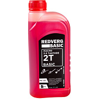 Масло RedVerg 2T-1L-BM 2-х тактное 1 л фото Масло RedVerg 2T-1L-BM 2-х тактное 1 л