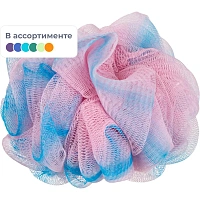 Мочалка для тела Luscan Шар полиэстер 10x11 см