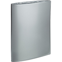 Папка файловая на 40 файлов Attache Metallics А4 15 мм серая (толщина обложки 0.8 мм) фото Папка файловая на 40 файлов Attache Metallics А4 15 мм серая (толщина обложки 0.8 мм)