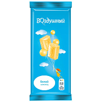 Шоколад Воздушный белый 80 г фото Шоколад Воздушный белый 80 г