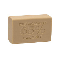 Мыло хозяйственное 200 г 65% без обертки фото Мыло хозяйственное 200 г 65% без обертки
