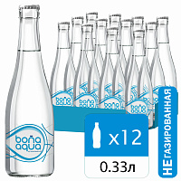 Вода питьевая Bon Aqua негазированная 0.33 л (12 штук в упаковке) фото Вода питьевая Bon Aqua негазированная 0.33 л (12 штук в упаковке)