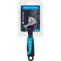 Ключ разводной TOPFORT 150 мм фото Ключ разводной TOPFORT 150 мм