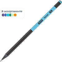 Карандаш чернографитный деревянный HB Attache Vector заточенный трехгранный фото Карандаш чернографитный деревянный HB Attache Vector заточенный трехгранный