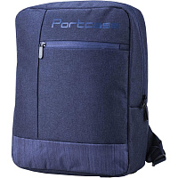 Рюкзак для ноутбука 15.6 PortCase KBP-132BU синий фото Рюкзак для ноутбука 15.6 PortCase KBP-132BU синий