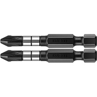 Бита ударная Kraftool Impact Pro PH2 x 50 мм (2 штуки в упаковке, 26191-2-50-S2) фото Бита ударная Kraftool Impact Pro PH2 x 50 мм (2 штуки в упаковке, 26191-2-50-S2)