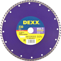 Диск алмазный по мрамору Dexx Multi Universal сегментный 230x2.4 мм (36702-230_z01) фото Диск алмазный по мрамору Dexx Multi Universal сегментный 230x2.4 мм (36702-230_z01)
