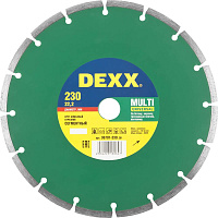 Диск алмазный по бетону Dexx Multi Universal сегментный 230x2.4 мм (36701-230_z01) фото Диск алмазный по бетону Dexx Multi Universal сегментный 230x2.4 мм (36701-230_z01)