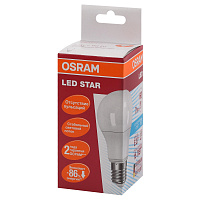 Лампа светодиодная Osram Led Star A груша 7Вт E27 4000K 600Лм 220В (4058075695689) фото Лампа светодиодная Osram Led Star A груша 7Вт E27 4000K 600Лм 220В (4058075695689)