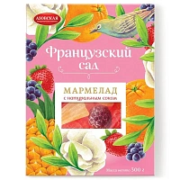 Мармелад желейный Азовская КФ Французский сад, 300г фото Мармелад желейный Азовская КФ Французский сад, 300г