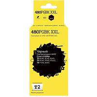 Картридж струйный T2 PGI-480PGBK XXL IC-CPGI-480PGBKXXL для Canon черный совместимый фото Картридж струйный T2 PGI-480PGBK XXL IC-CPGI-480PGBKXXL для Canon черный совместимый