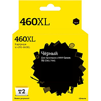 Картридж струйный T2 PG-460 XL IC-CPG460XL для Canon черный совместимый фото Картридж струйный T2 PG-460 XL IC-CPG460XL для Canon черный совместимый