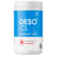 Дезинфицирующее средство с моющим эффектом Grass Deso CL 1 кг (300 штук) фото Дезинфицирующее средство с моющим эффектом Grass Deso CL 1 кг (300 штук)