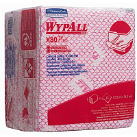 Материал протирочный нетканый WypAll X80 Plus красный 30л/уп 19127 (KFC) фото Материал протирочный нетканый WypAll X80 Plus красный 30л/уп 19127 (KFC)