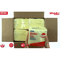 Материал протирочный нетканый WypAll X80 Plus желтый 30л/уп 19164 (KFC) фото Материал протирочный нетканый WypAll X80 Plus желтый 30л/уп 19164 (KFC)