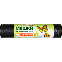 Мешки для мусора Ромашка 360 л черные (ПВД 50 мкм, 5 штук) фото Мешки для мусора Ромашка 360 л черные (ПВД 50 мкм, 5 штук)