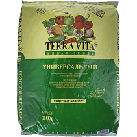 Грунт универсальный Terra Vita Живая Земля 10 л фото Грунт универсальный Terra Vita Живая Земля 10 л
