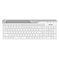 Клавиатура беспроводная A4Tech Fstyler FBK25 белый фото Клавиатура беспроводная A4Tech Fstyler FBK25 белый