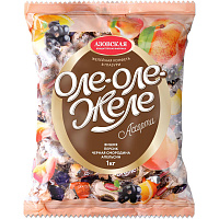 Конфеты желейные Азовская КФ Оле-Оле-Желе Ассорти глазир., 1кг фото Конфеты желейные Азовская КФ Оле-Оле-Желе Ассорти глазир., 1кг