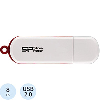 Флешка USB 2.0 8 ГБ Silicon Power Luxmini 320 (SP008GBUF2320V1W) фото Флешка USB 2.0 8 ГБ Silicon Power Luxmini 320 (SP008GBUF2320V1W)
