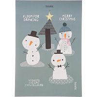Альбом для рисования Kroyter Christmas А4 40 листов фото Альбом для рисования Kroyter Christmas А4 40 листов