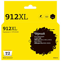 Картридж струйный T2 912XL IC-H3YL84AE для HP черный совместимый фото Картридж струйный T2 912XL IC-H3YL84AE для HP черный совместимый
