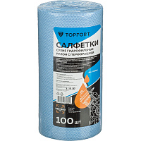 Салфетки сухие для протирки автомобиля TOPFORT 320x300 мм (100 штук в упаковке) фото Салфетки сухие для протирки автомобиля TOPFORT 320x300 мм (100 штук в упаковке)