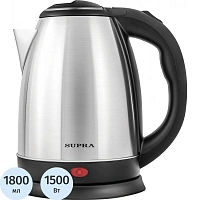 Чайник электрический Supra KES-1801S серебристый (12950)