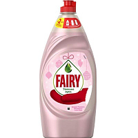 Средство для мытья посуды Fairy Розовый Жасмин и Алоэ Вера 900 мл фото Средство для мытья посуды Fairy Розовый Жасмин и Алоэ Вера 900 мл