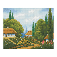 Алмазная мозаика ТРИ СОВЫ "Лето", 40*50см, холст, картонная коробка с пластиковой ручкой фото Алмазная мозаика ТРИ СОВЫ "Лето", 40*50см, холст, картонная коробка с пластиковой ручкой