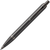 Ручка шариковая Parker IM Professionals Monochrome Titanium цвет чернил синий, цвет корпуса серый (артикул производителя 2172961) фото Ручка шариковая Parker IM Professionals Monochrome Titanium цвет чернил синий, цвет корпуса серый (артикул производителя 2172961)