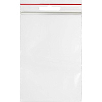Пакет с замком zip-lock с европодвесом ПВД 8x12 см 60 мкм (100 штук в упаковке) фото Пакет с замком zip-lock с европодвесом ПВД 8x12 см 60 мкм (100 штук в упаковке)