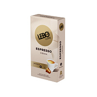 Кофе в капсулах Lebo Espresso Crema (10 штук в упаковке) фото Кофе в капсулах Lebo Espresso Crema (10 штук в упаковке)