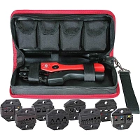 Пресс-клещи набор с номерными матрицами СТК+8 в сумке (КВТ), 83347