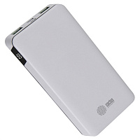 Внешний аккумулятор (power bank) Cactus CS-PBFSKT-10000 (10000 мАч, белый) фото Внешний аккумулятор (power bank) Cactus CS-PBFSKT-10000 (10000 мАч, белый)