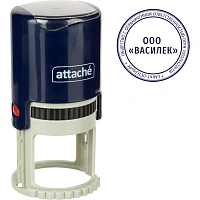 Оснастка для печати круглая Attache 9140 R40 40 мм синяя