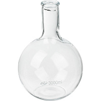 Колба плоскодонная Apexlab П-2-3000-42 фото Колба плоскодонная Apexlab П-2-3000-42