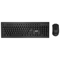 Комплект беспроводной клавиатура и мышь Acer OKR120 черный (ZL.KBDEE.007) фото Комплект беспроводной клавиатура и мышь Acer OKR120 черный (ZL.KBDEE.007)