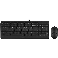 Комплект проводной клавиатура и мышь A4Tech Fstyler F1512 (F1512 BLACK) фото Комплект проводной клавиатура и мышь A4Tech Fstyler F1512 (F1512 BLACK)