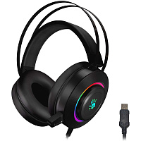 Гарнитура проводная A4Tech Bloody G521 (G521 (BLACK)) фото Гарнитура проводная A4Tech Bloody G521 (G521 (BLACK))